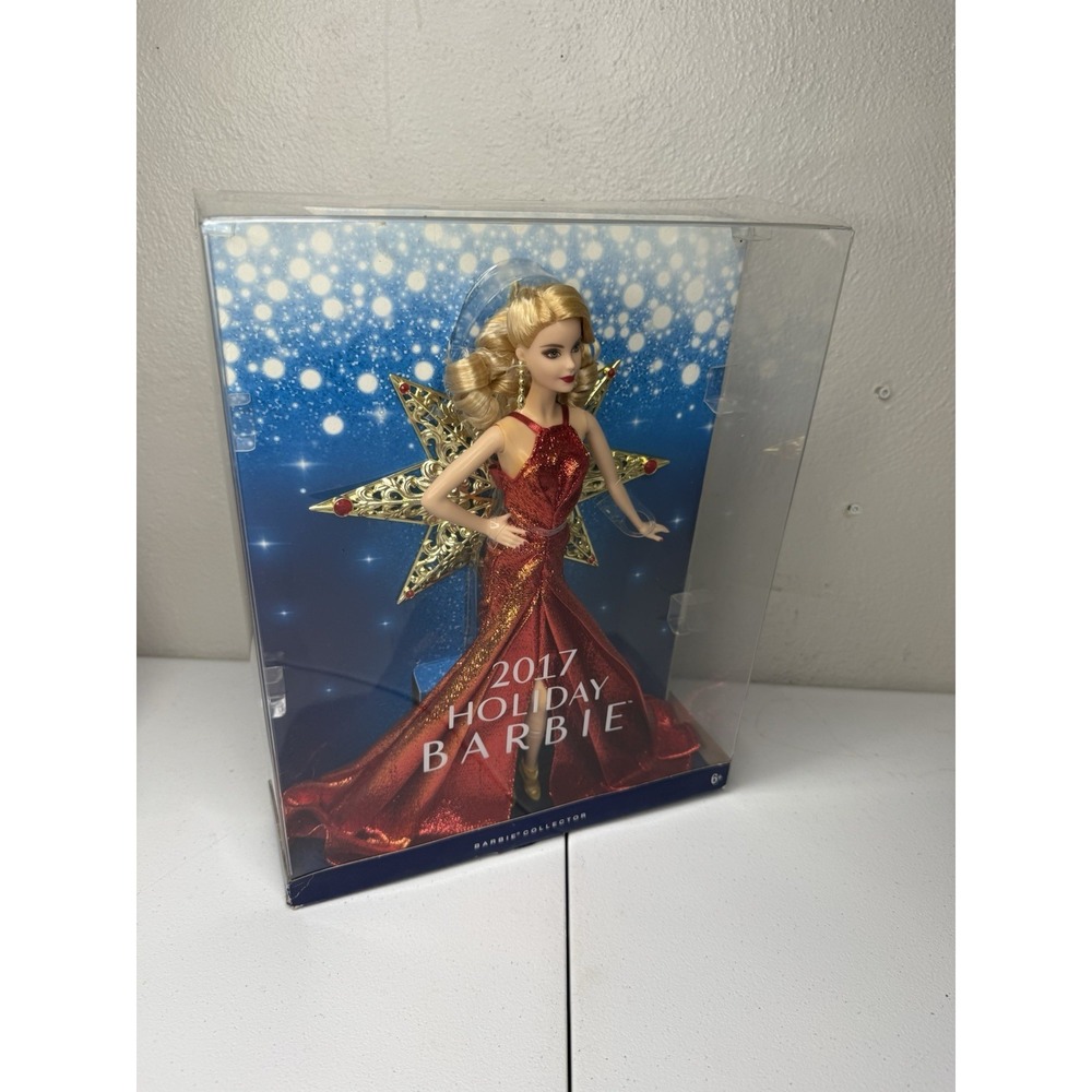 Mattel Barbie 2019 Holiday Special Edition Christmas Doll Blonde Blue Eyes - Picture 10 of 15